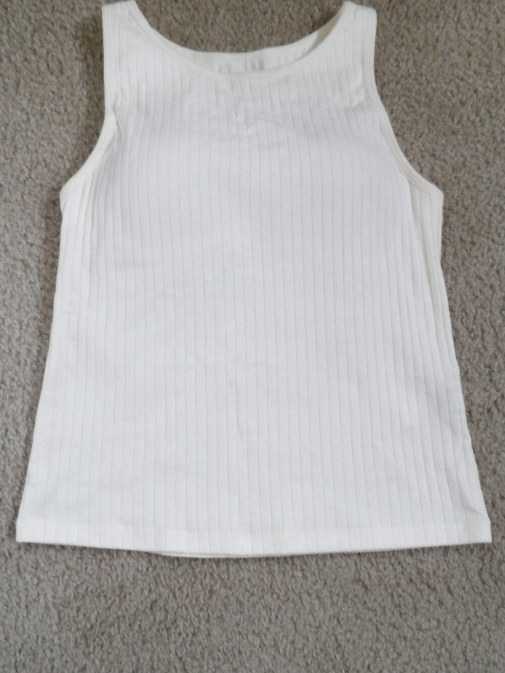 UNIQLO AIRism-white tank top size S